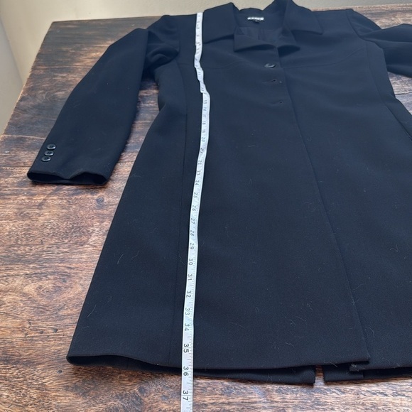 Epic New York black 3 button Long classic Blazer - Picture 11 of 12